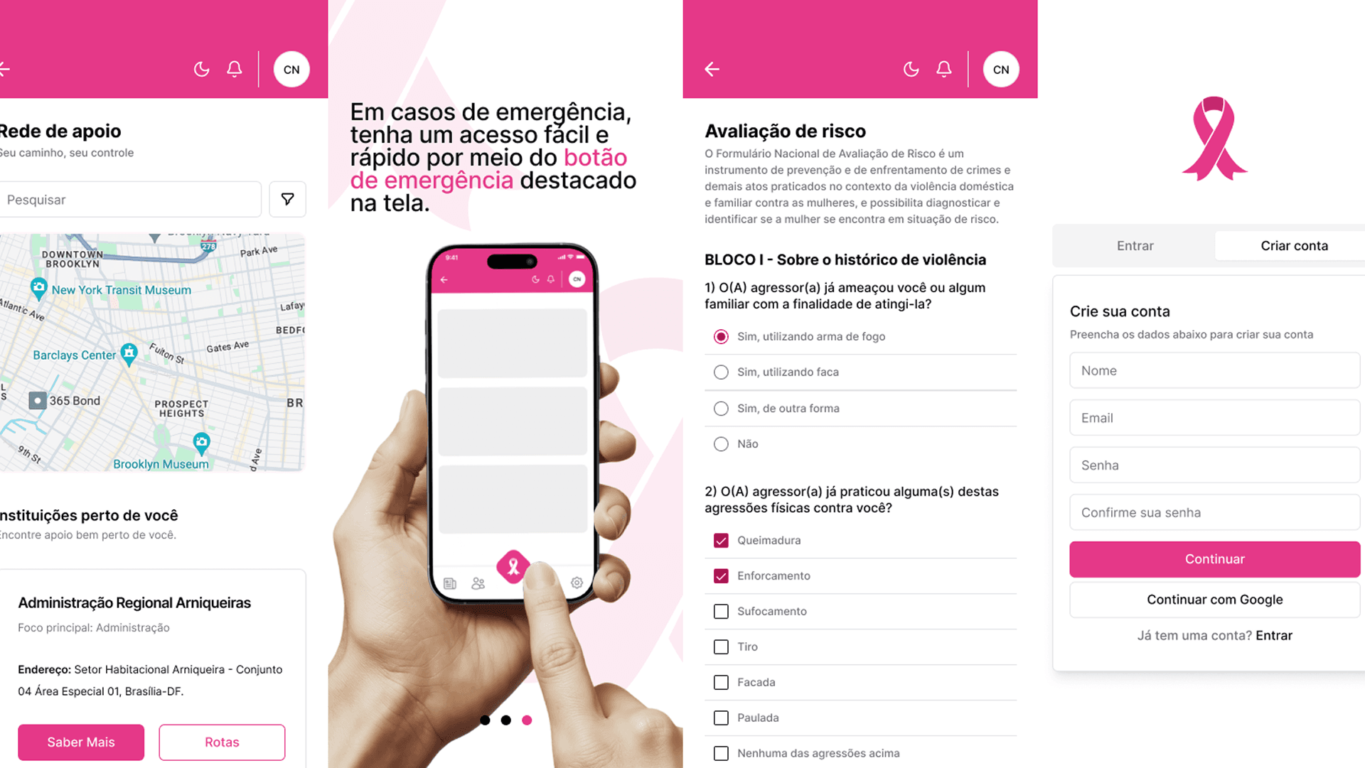 Luma — women's safety mobile app